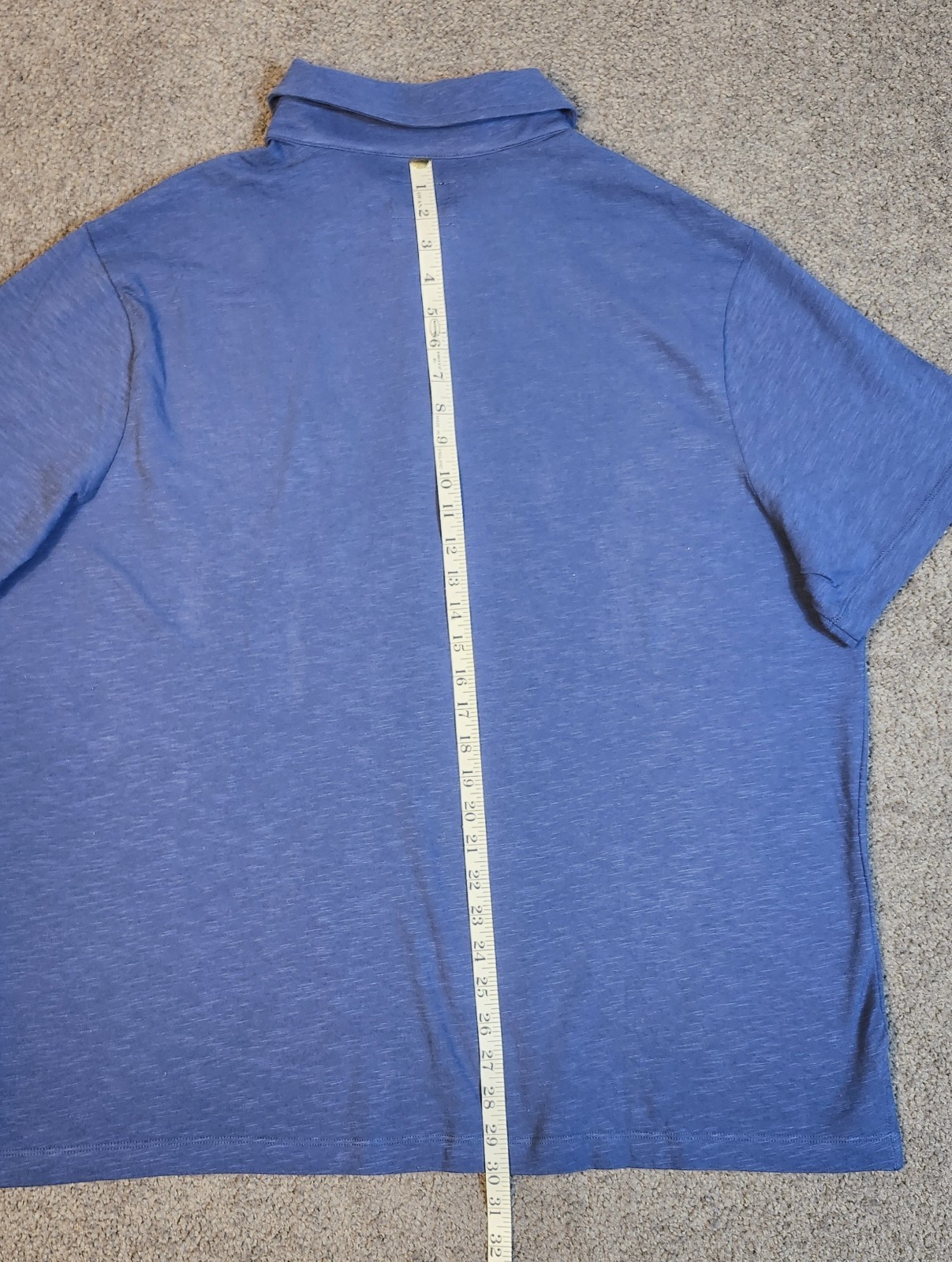 Men's Short Sleeve Polo Shirts 2XL Blue "2 Pack" Goodfellow POCKET Collar Neck gallery