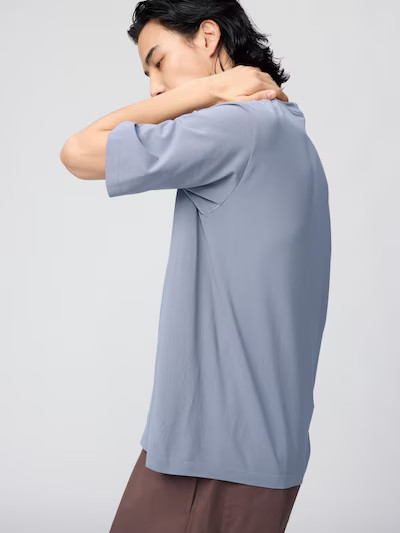 UNIQL U Dry EX Crew Neck T-Shirt MEN XS-4XL Japanese Size 482779 from Japan NWT gallery
