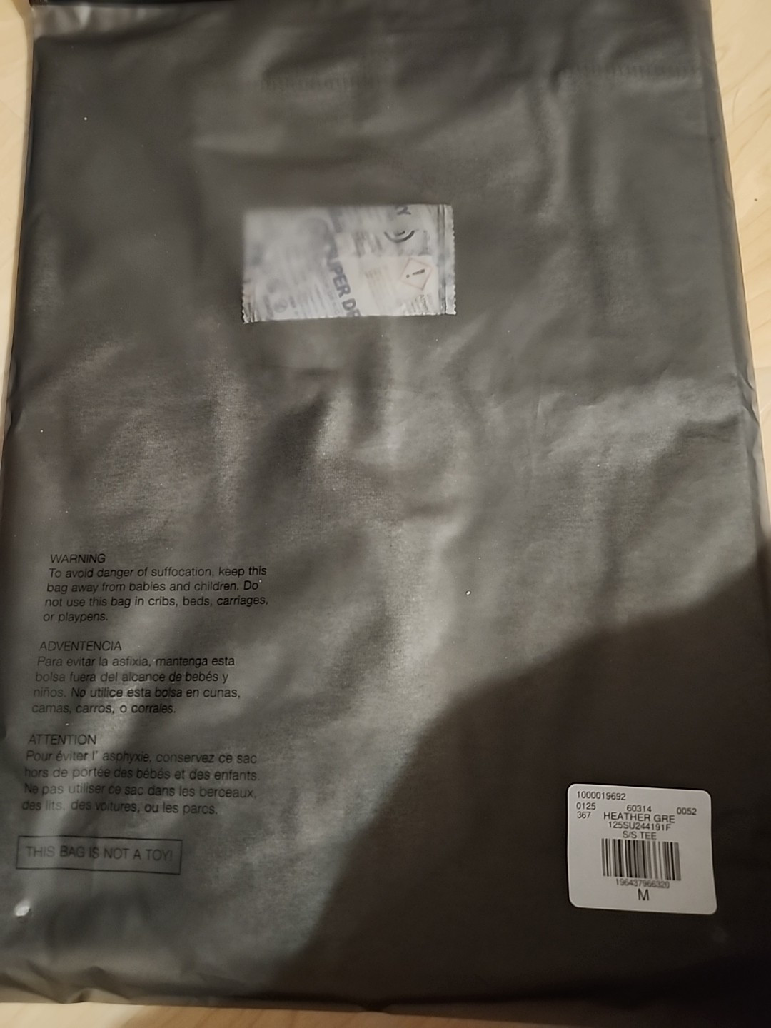 FEAR OF GOD ESSENTIALS CORE COLLECTIONS HEAVY S/S HEATHER GREY M gallery