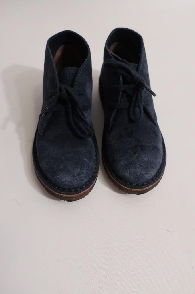 Kids Crew Cuts Blue Suede Ankle Boots K12 gallery