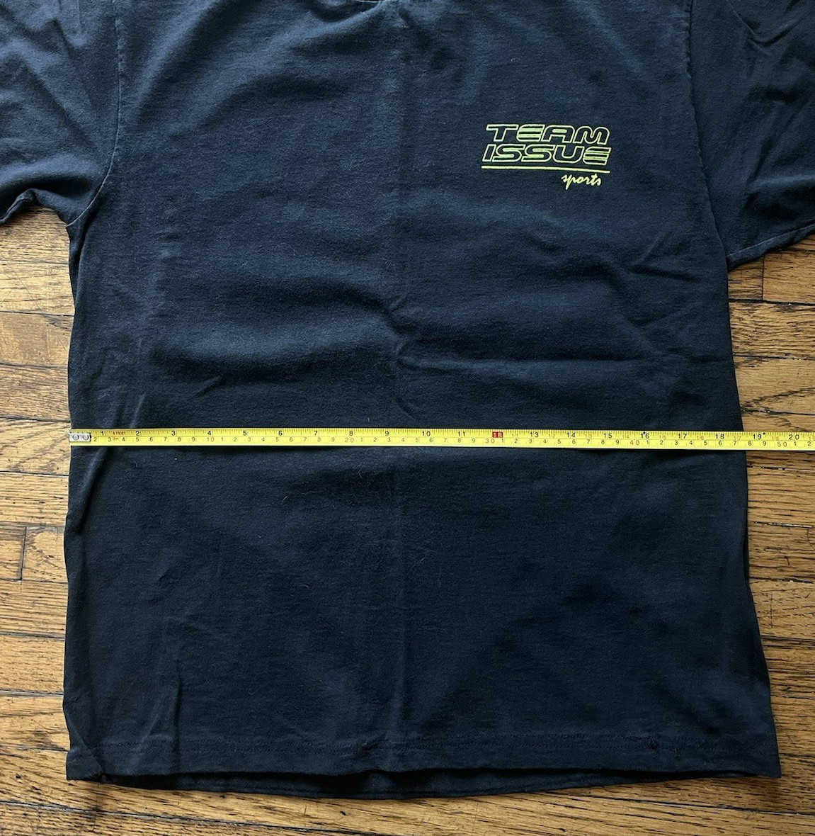 Vintage Team Issue Sports Warp Speed Bike Cycling 1992 Black T Shirt Medium gallery