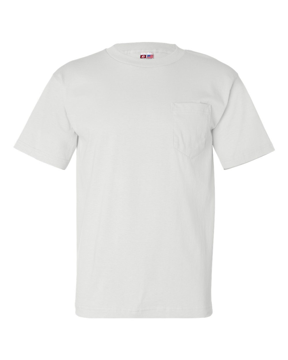 Bayside 7100 Unisex USA-Made Pocket T-Shirt gallery