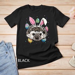 Easter Bunny Hedgehog Shirt Funny Easter Hedgehog Gifts Unisex T-shirt