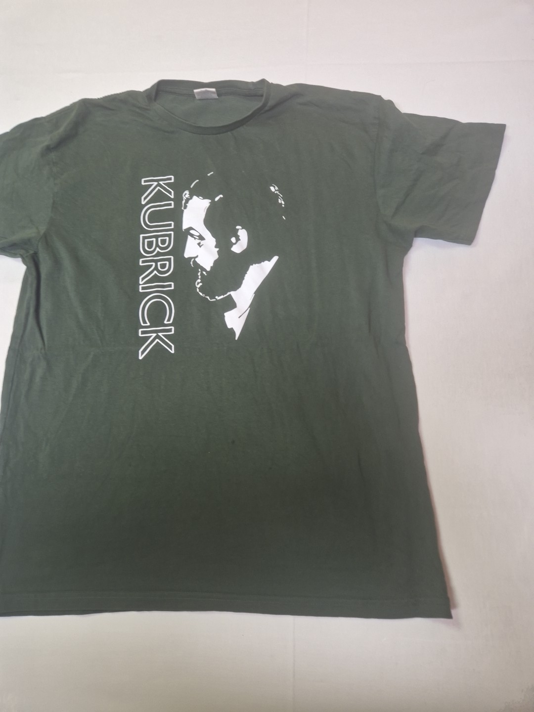 Uneek T-Shirt Men's Green Kubrick Crew Neck Short Sleeved Size Large gallery