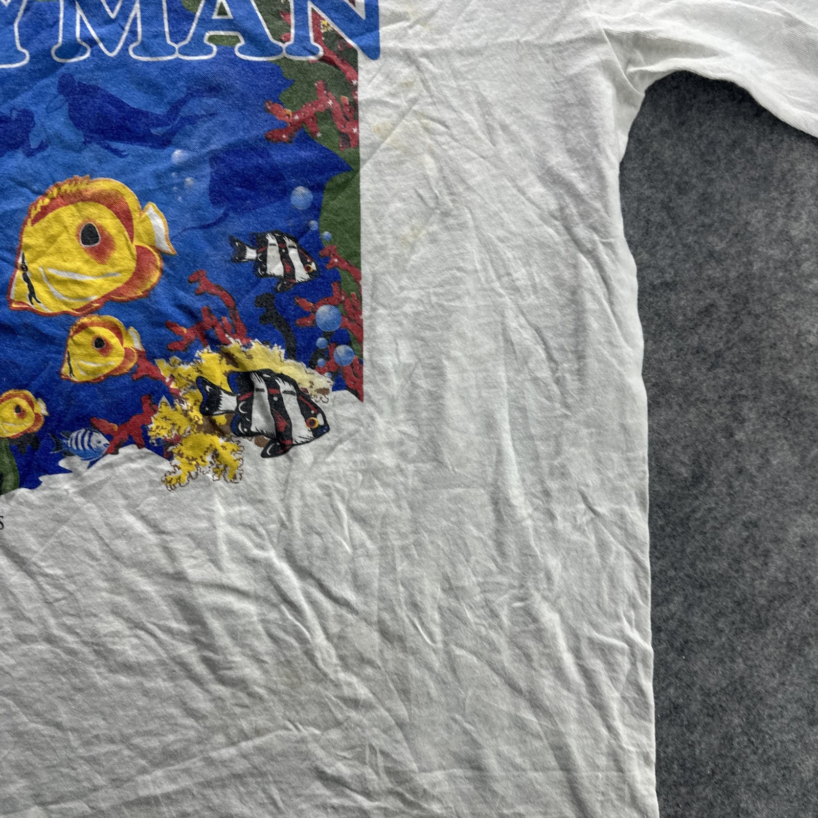 Vintage Grand Cayman Shirt Mens Large Princess Cruise Fish Ocean Graphic 90s gallery