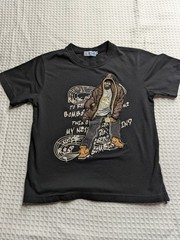 B-Boy Co MJ Collection Hip Hop Graphic Embroidered Shirt Streetwear Size 6