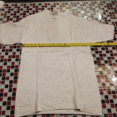 Vtg 90’s ~ HEATHER GREY ~ MEDIUM ~ 50/50 T-SHIRT Made in USA Single Stitch
