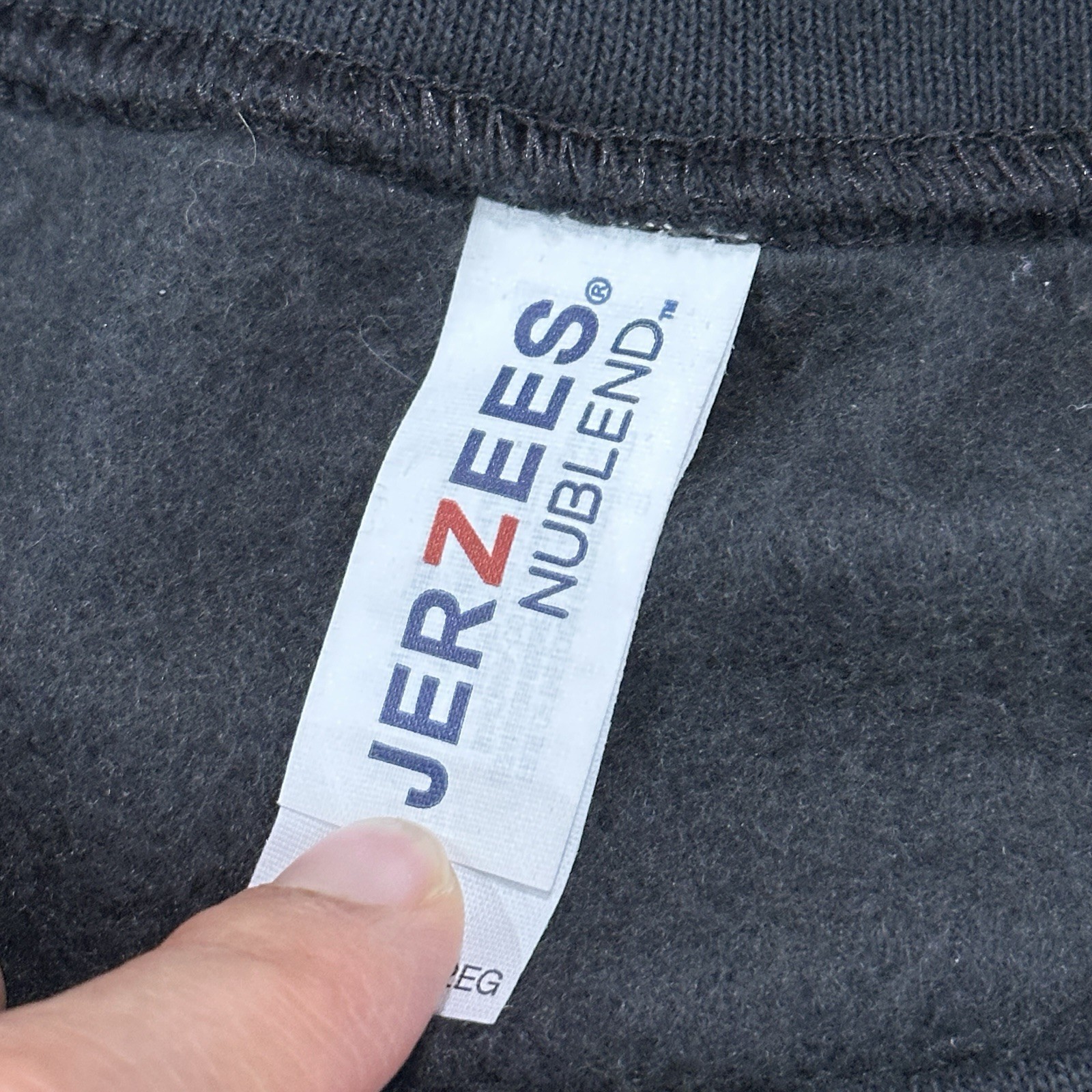 Jerzees T Shirt Men's Black 2XL Long Sleeve Logo Mamacita gallery