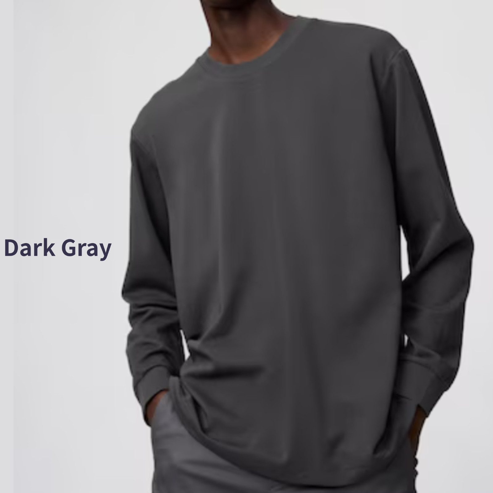 UNIQLO:U AIRism Cotton T-Shirt Long Sleeve 9 colors XS~4XL MEN Unisex Japan gallery