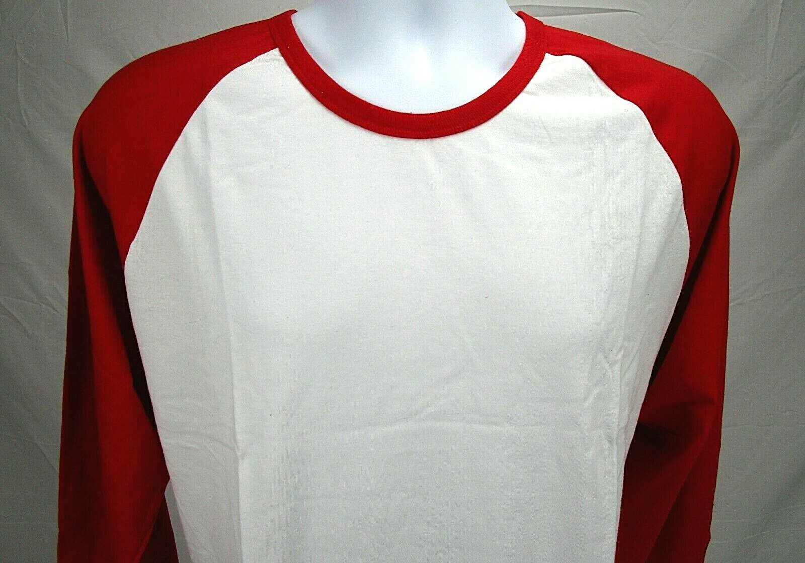 Top Pro Baseball T-Shirt Mens Sz L Raglan Long Sleeve Casual Activewear Apparel gallery