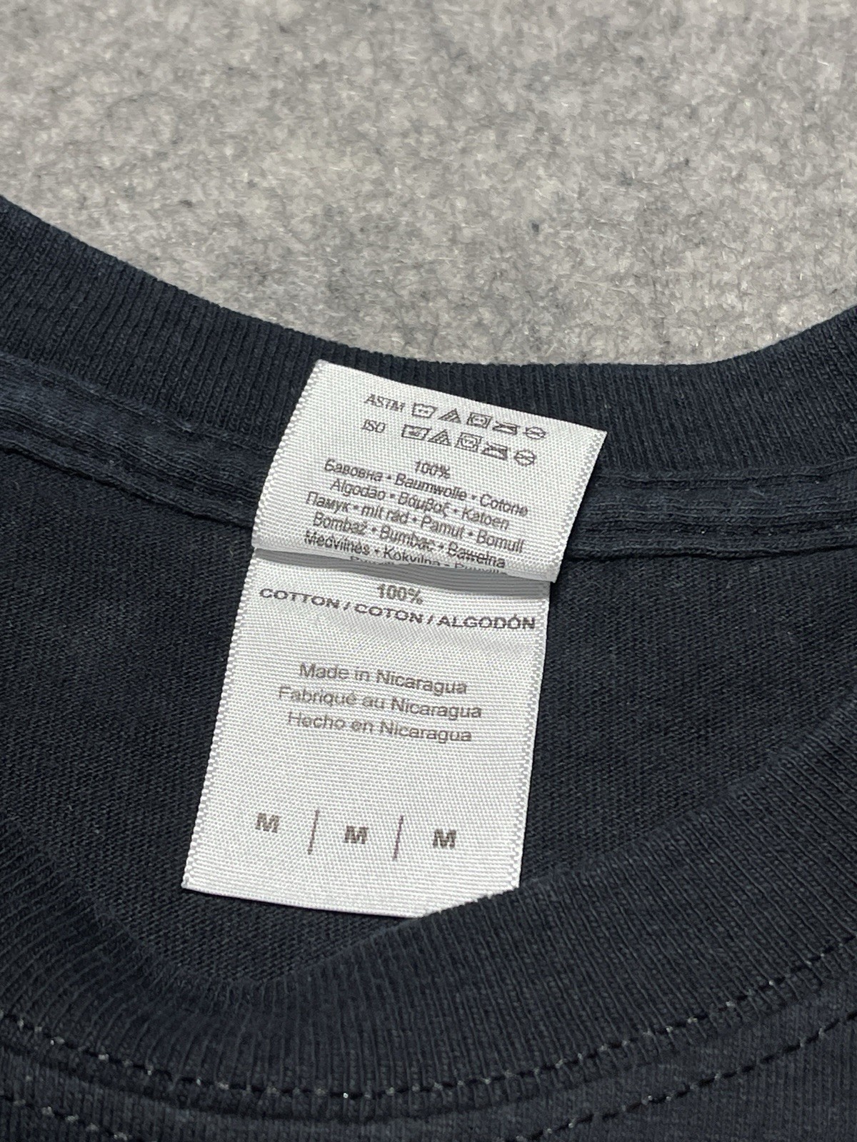 MIRANDA LAMBERT Certified Platinum Black Silver text Tour 2015 Shirt M Concert gallery