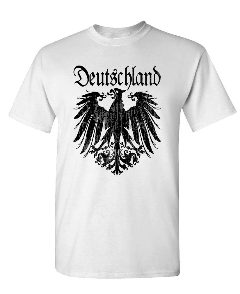 BLACK DEUTSCHLAND EAGLE - german soccer - Cotton Unisex T-Shirt gallery