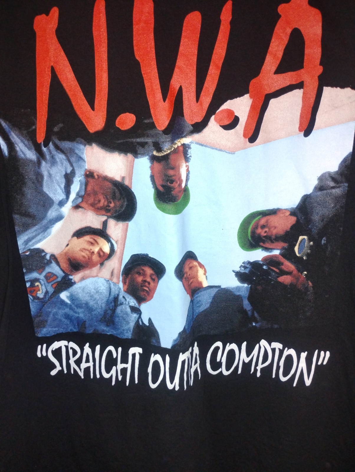 Los Angeles Cali-Control: N.W.A Old School Rap Group Mens 4XL T-Shirt gallery