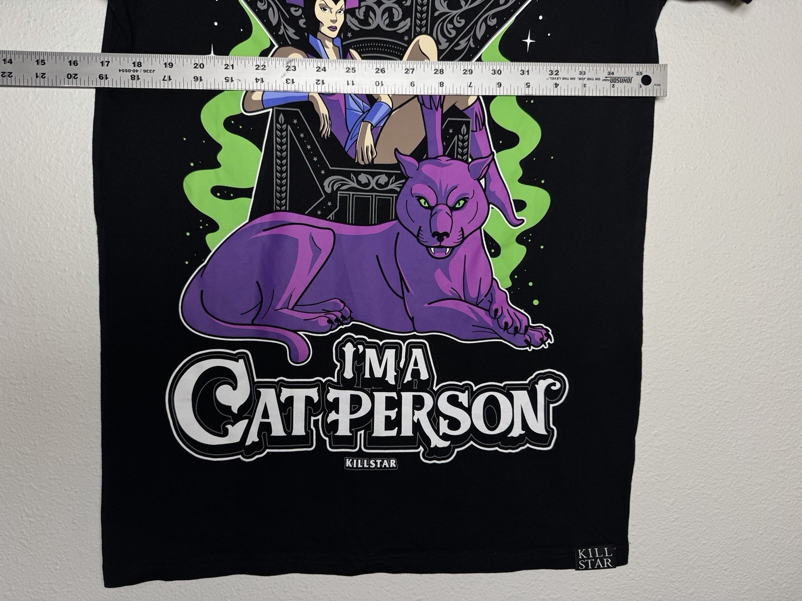 KILLSTAR I'm A Cat Person Medium Masters Of The Universe Evilyn Wide Neck gallery