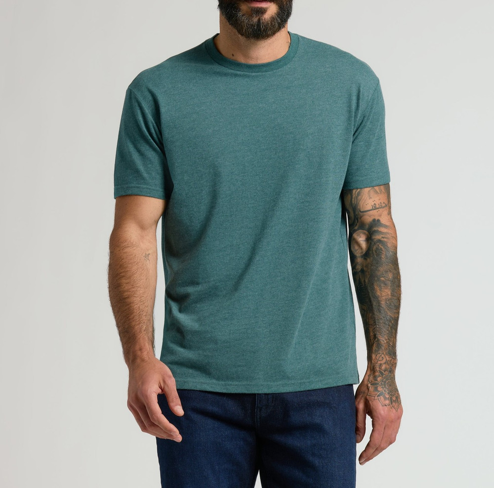 Original Brand New True Classic Classic Heather Seafarer Crew Neck T-Shirt New