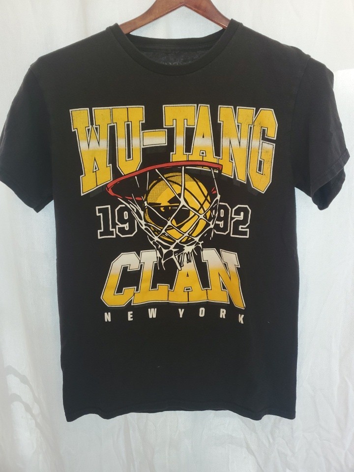 Wu-Tang Clan 1992 New York Graphic T Shirt Mens Small Black Hip Hop