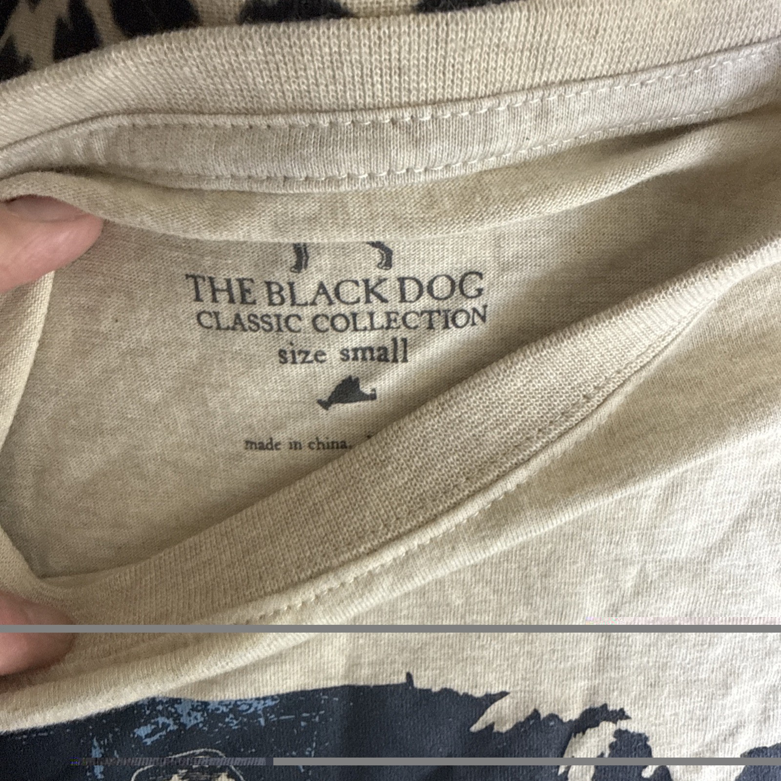 The Black Dog Shirt Mens Size S Classic Collection USA Flag Long Sleeve gallery
