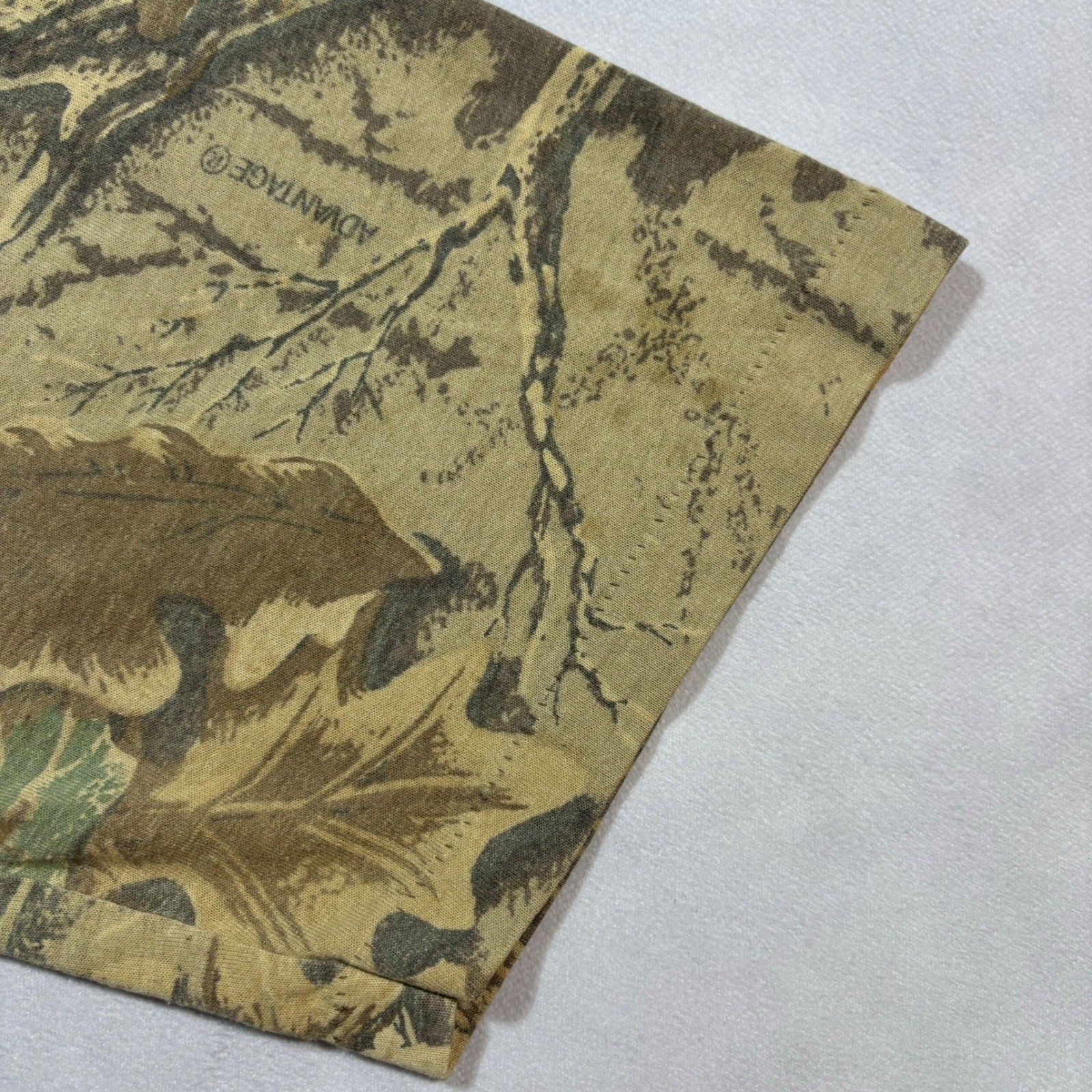 Vintage 90's Advantage Camo Pocket T-Shirt Mens L Single Stitch Hunting Outdoor gallery