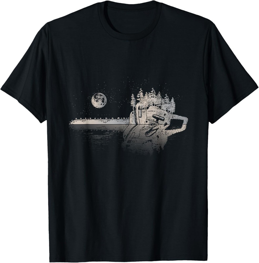 Chainsaw Woodworker Men Lumberjack Arborist Chainsaw Gift Unisex T-Shirt