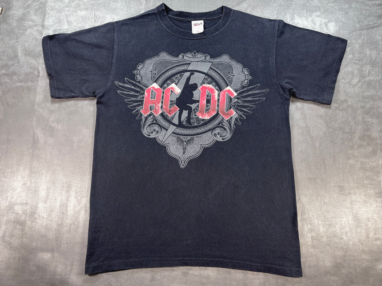 2008 ACDC Back In Black Ice Tour Medium Concert Shirt Money Talks Rock n Roll gallery