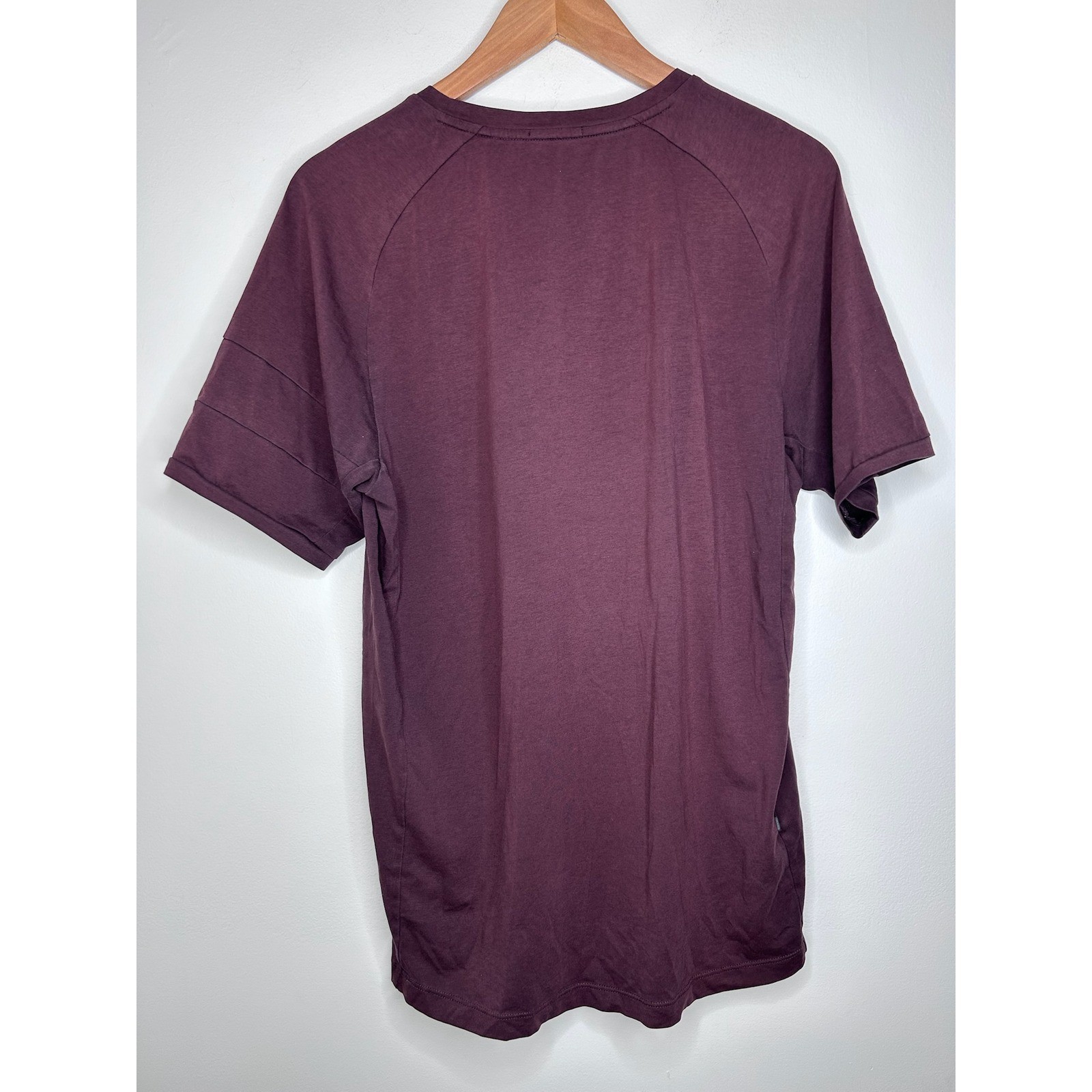Rapha Mens Quick Drying Cotton Blend T-Shirt Burgundy Size M Cycyling Athletic gallery