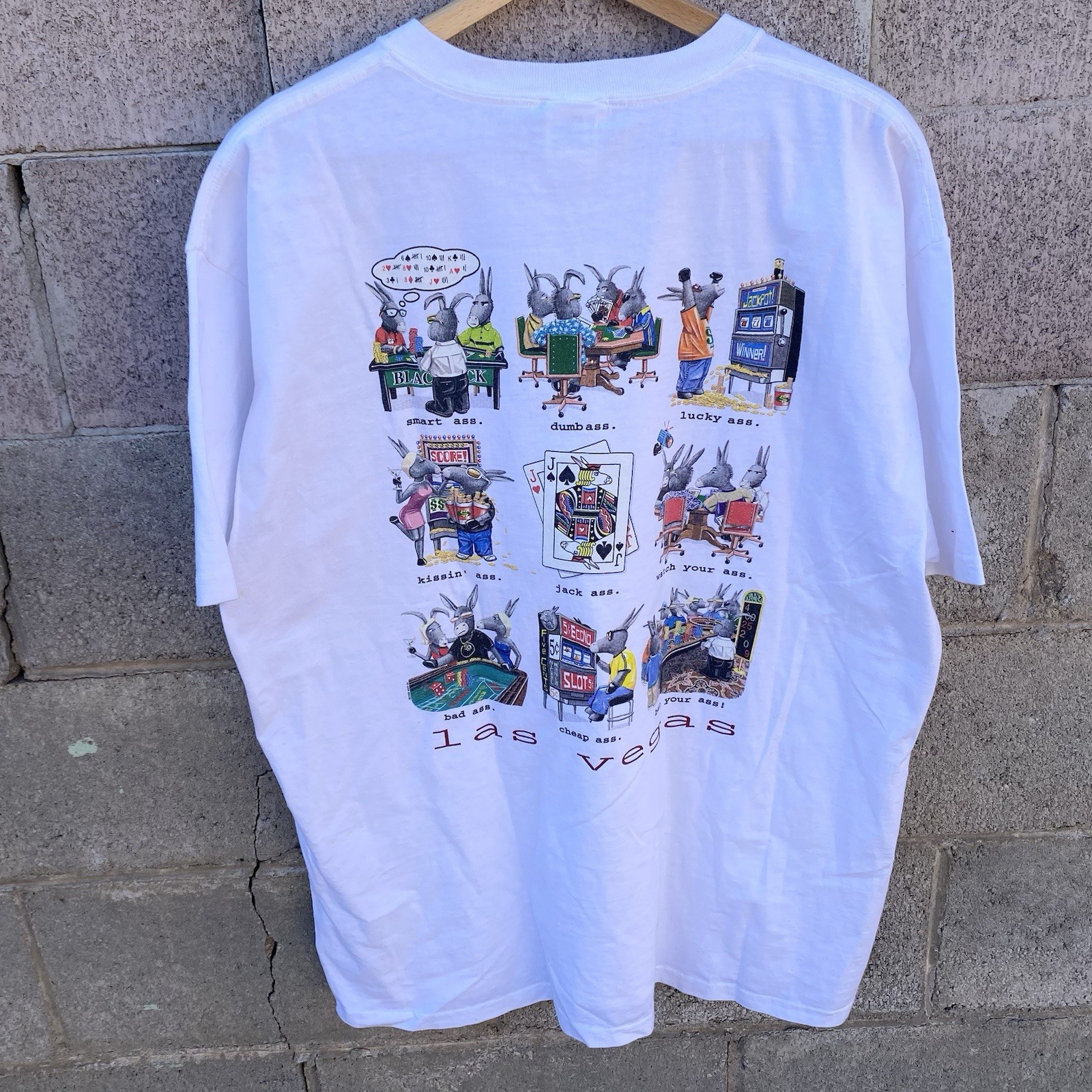 Vintage Las Vegas shirt XL Humor Funny Novelty Tee 2002 gallery