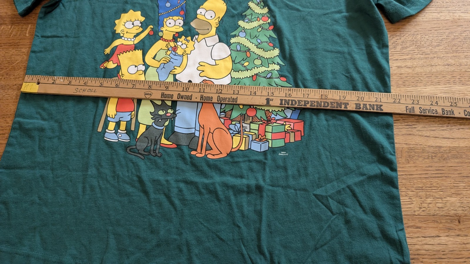 NWT The Simpsons Christmas Shirt Small Men’s Old Navy gallery