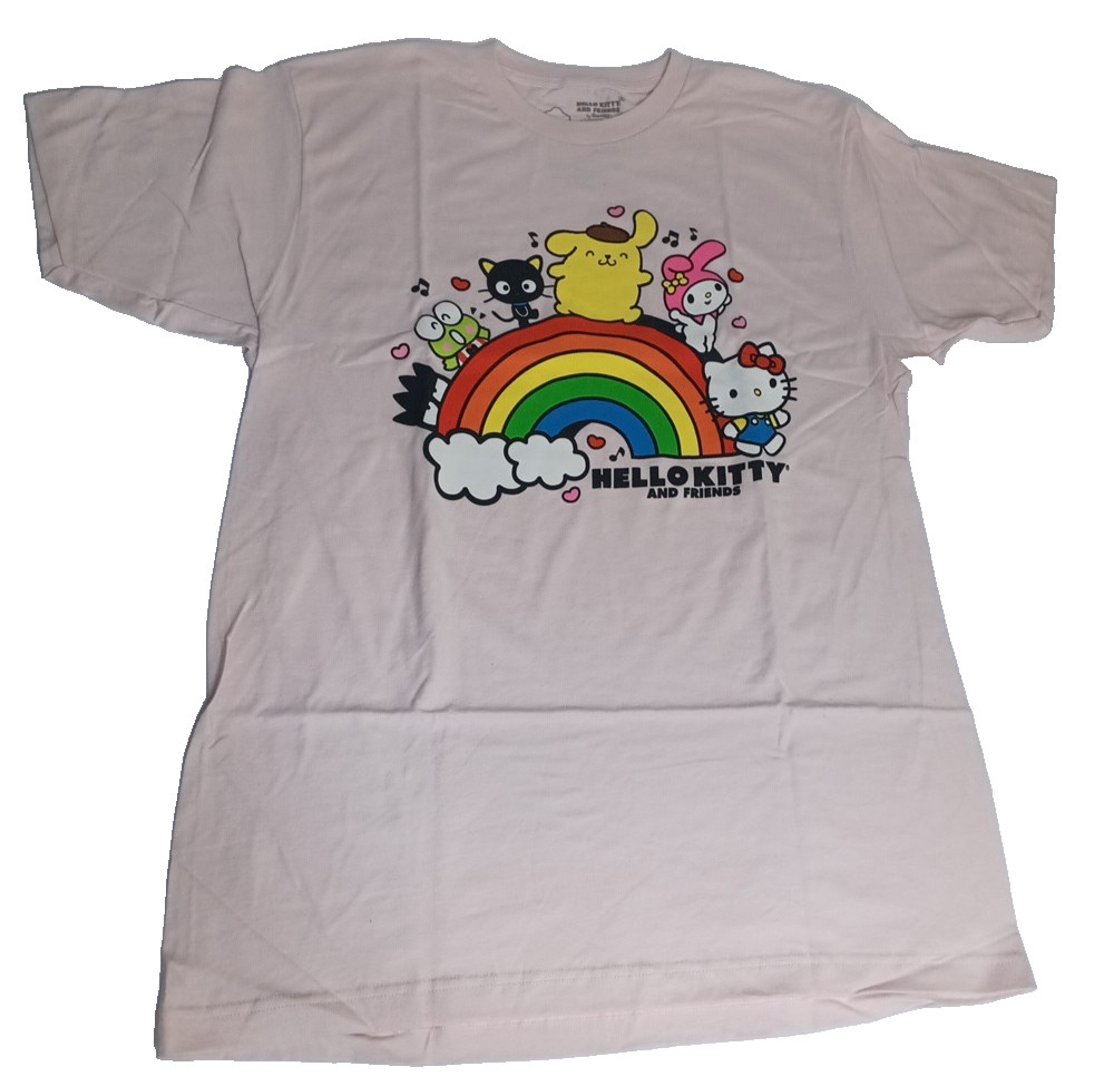 New Pink Hello Kitty And Friends XL Extra Large T-Shirt Free Shipping gallery