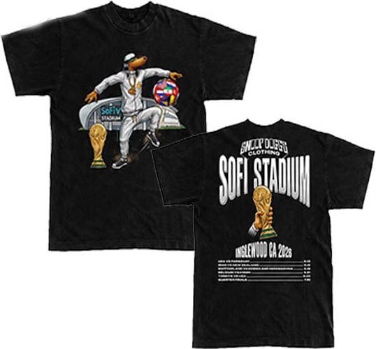🔥HOT FIFA World Cup 2026 Clothing SoFi Stadium Inglewood CA Two Side reprint gallery