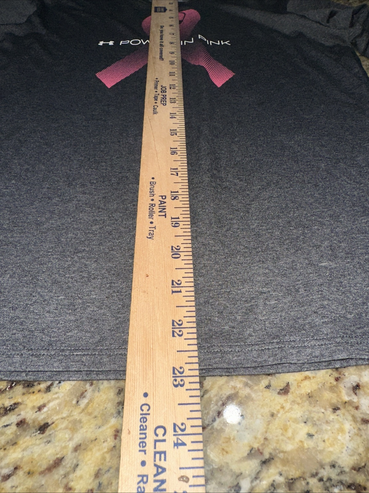 Under Armour Power In Pink Adult Medium Shirt Semi-Fitted Breast Cancer Preowned gallery