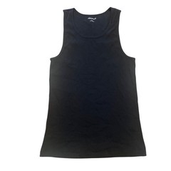 Madewell Men’s Large Ribbed Tank Top Black Undershirt Sleeveless Casual Lounge