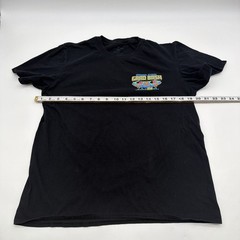 Universal Studios T-shirt Men M Black Graphic Print Logo 100% Cotton.#44861