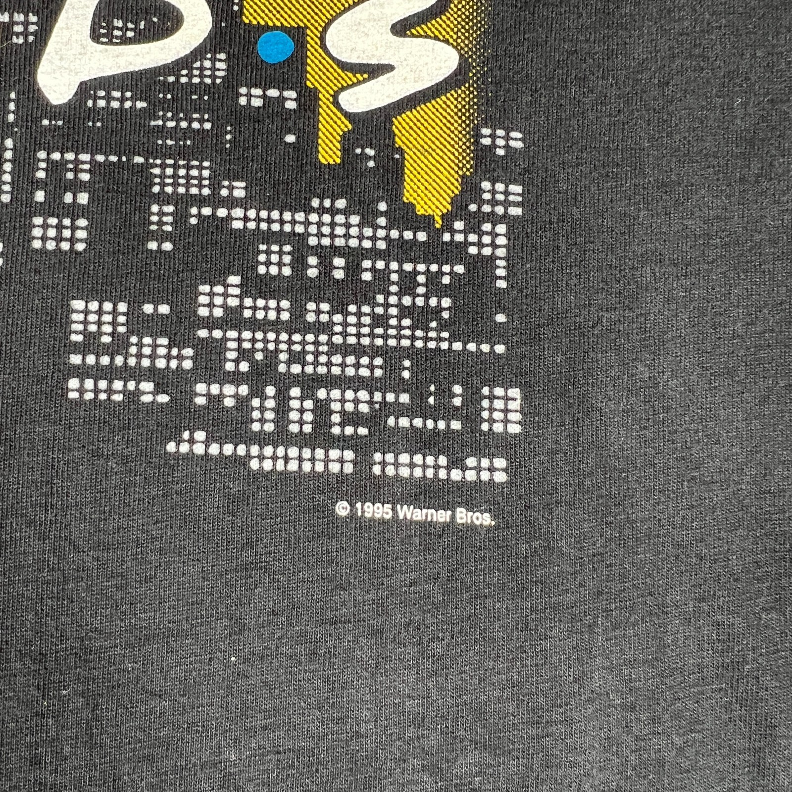 Vintage 1995 Friends TV Show T Shirt XL Black Warner Bros Studio Store USA Made gallery