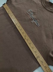 CHAMPION T-Shirt Men’s Size Medium Cactus Rainbow Graphic Brown Embroidered Logo