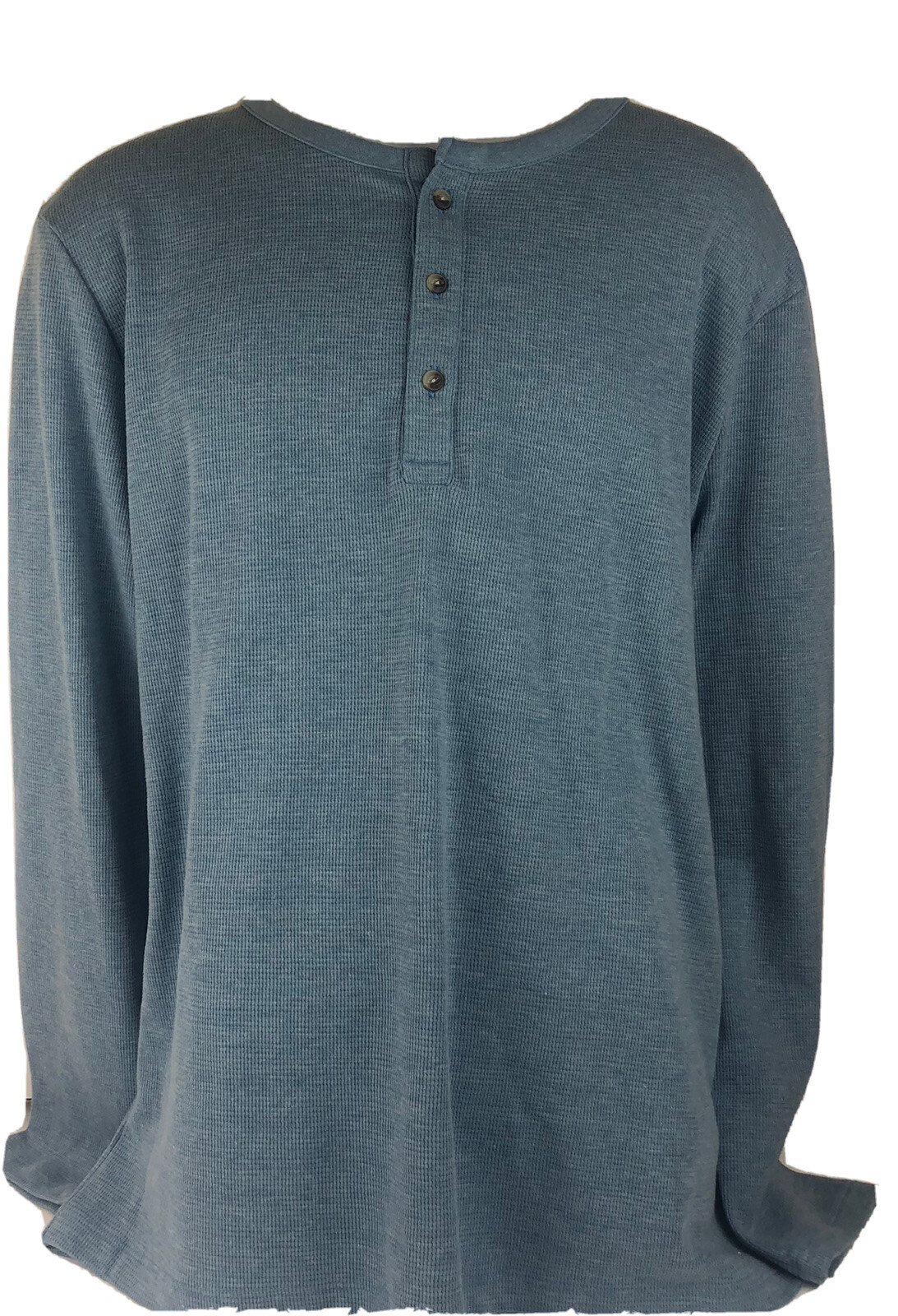 Men’s XL Thermal Blue Shirt Long Sleeve Bleu Ice Company