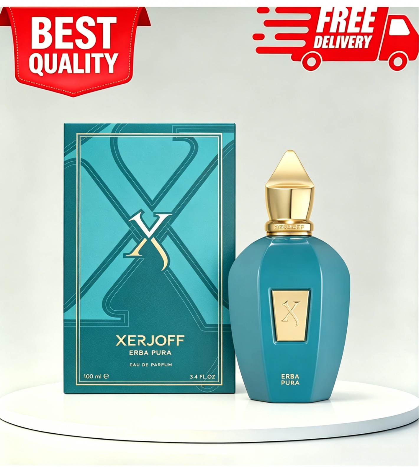 Xerjoff Erba Pura Eau De Parfum 100ml/3.4oz Unisex Spray New In Box