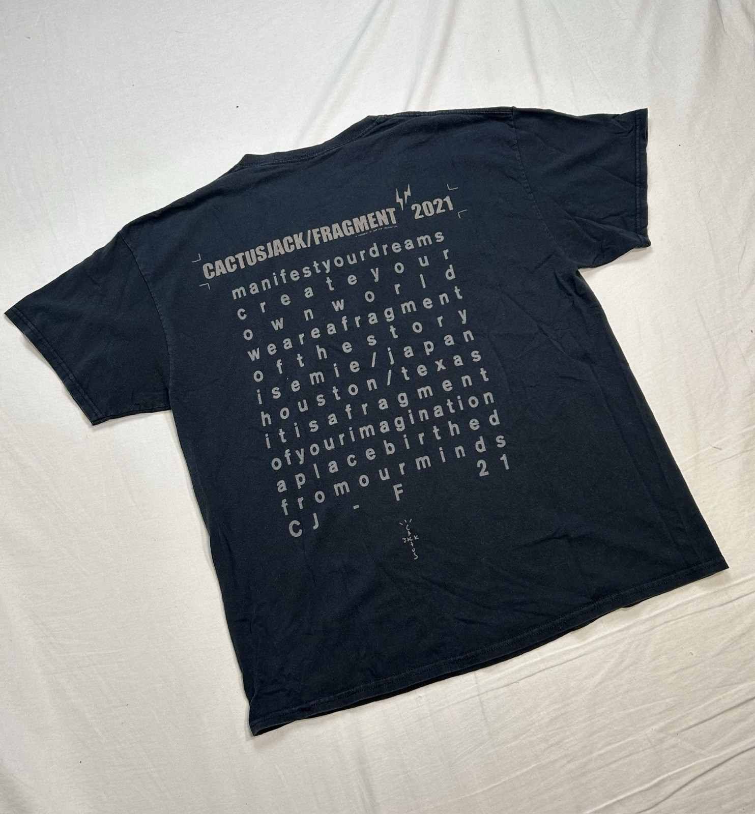 Cactus Jack Travis Scott Y2K Designer Skater Rap Tee XL Fragment RARE Band Tee gallery