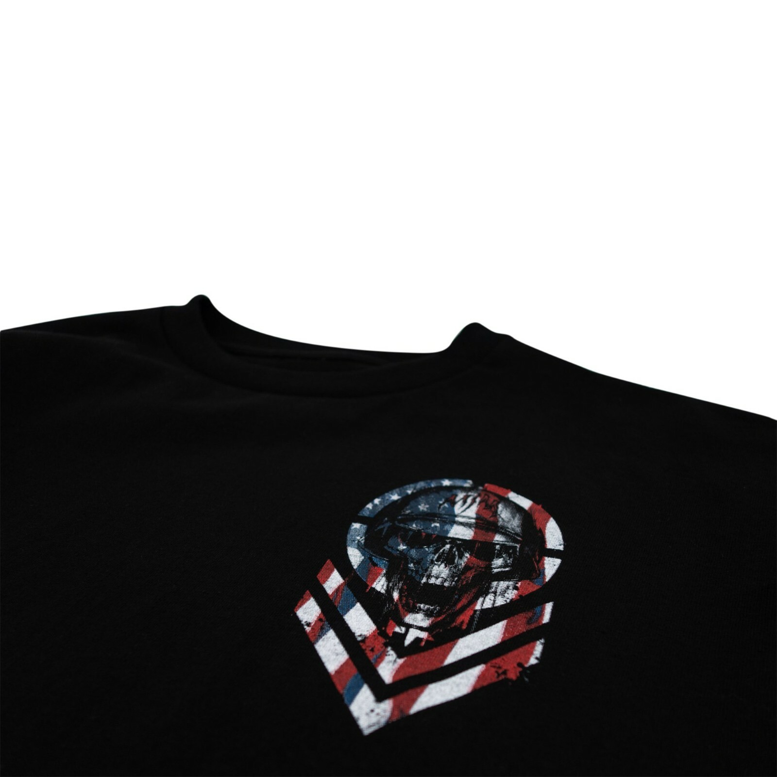 Metal Mulisha Street Bike Motor Cross Americana Tattoo Art Mens Tee PAT CHEVRON gallery