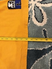 Vintage Team Starter Blank Yellow Long Sleeve Pull Over Size Large