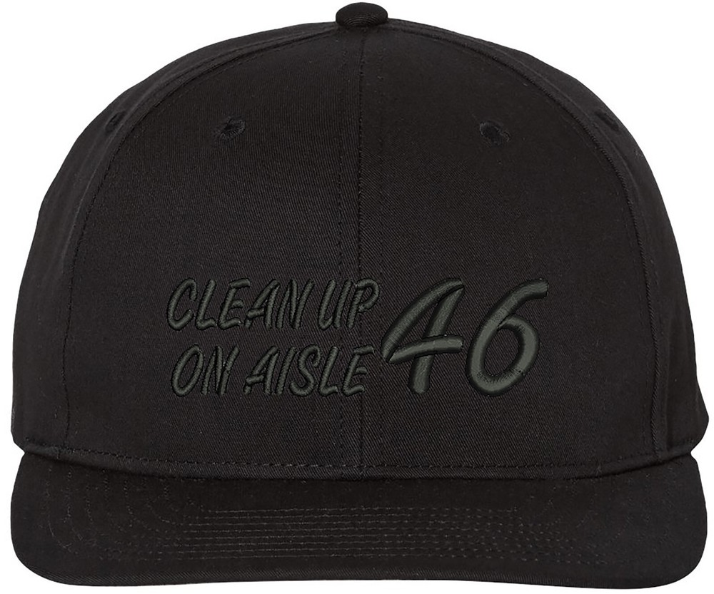 Clean up on aisle 46 Richardson Embroidered One Size Fits All Baseball Hats