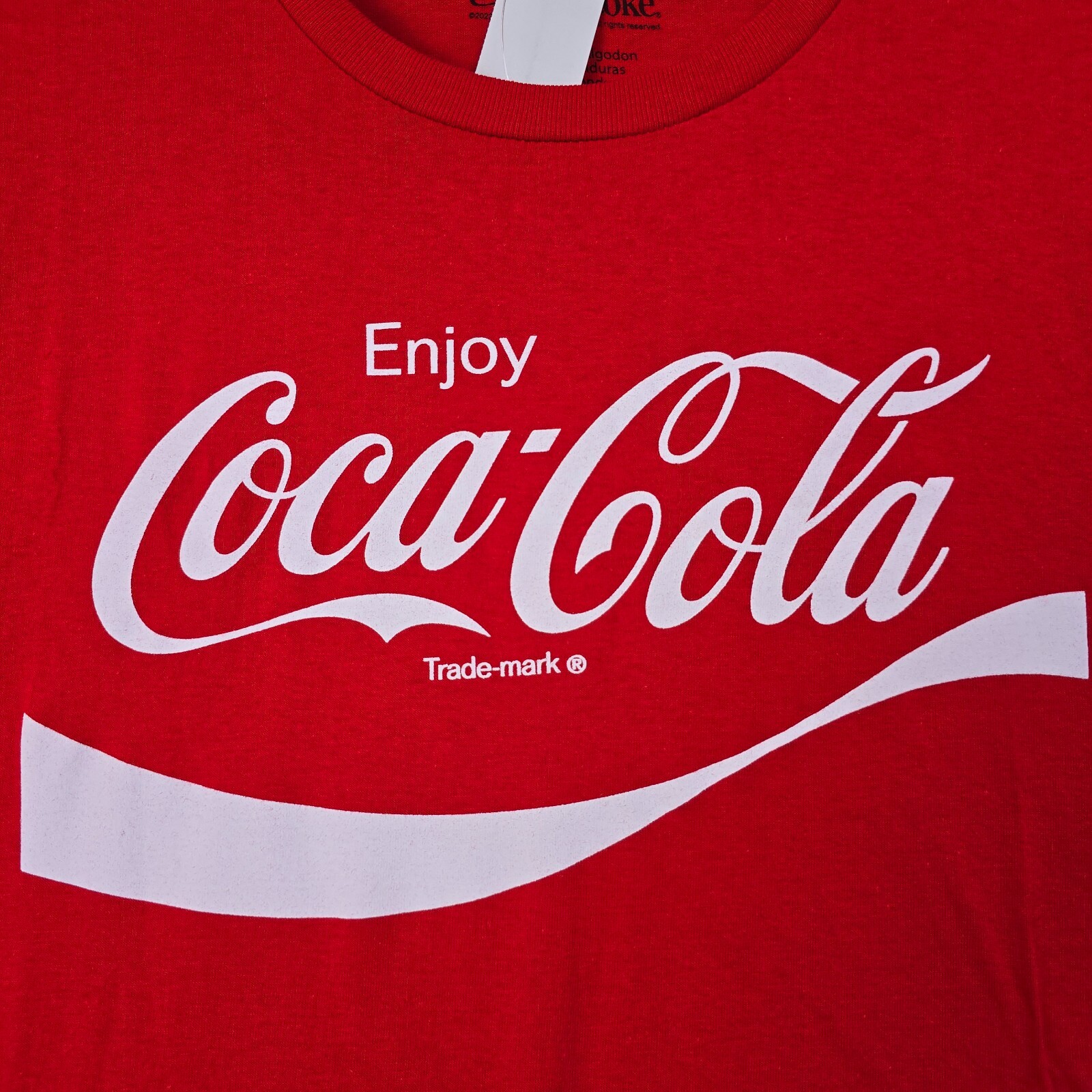 Coca Cola Shirt Mens 2XL XXL Red Coke Classic 80s 90s Retro Outdoors Logo NWT gallery