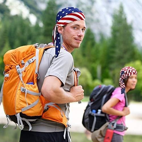3 Pcs Do Rags Dew Rag Skull Caps for Men Bandana Beanie Hats Pirate Hats Cycling gallery