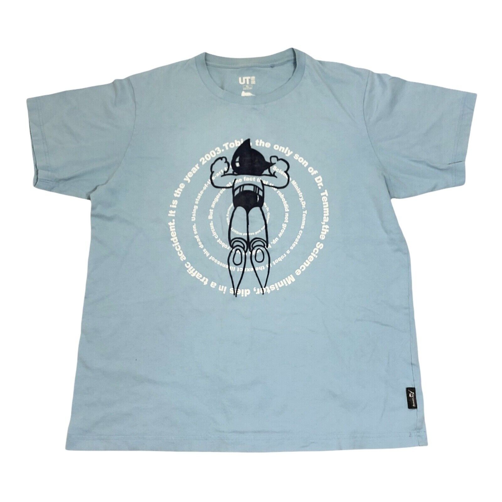Uniqlo Astro Boy Mighty Atom T Shirt Graphic Tee Tezuka Mens XL More Like Medium gallery