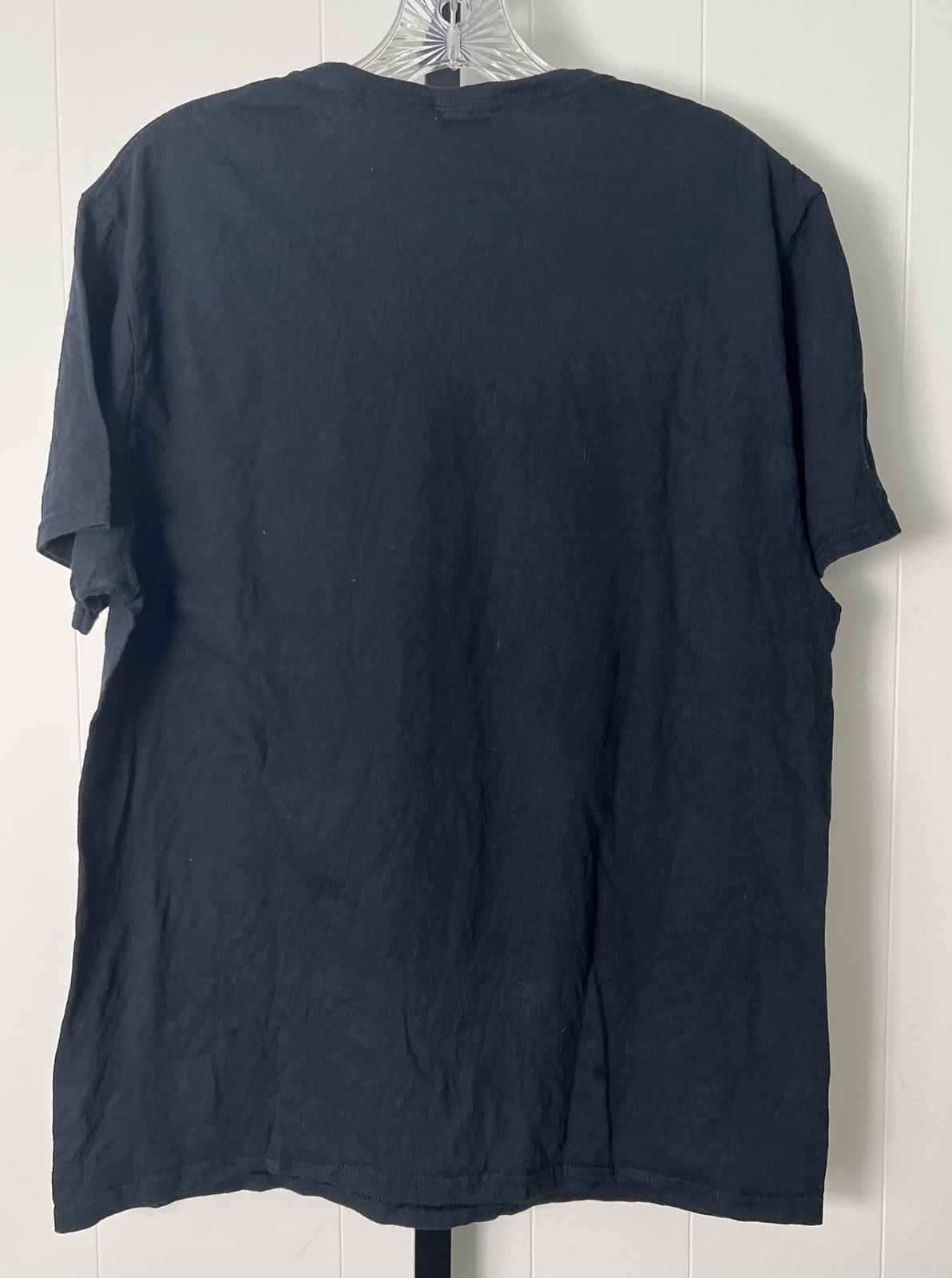 Nickelodeon SpongeBob Square Pants Cast Men's Large Black Shirt Tee gallery