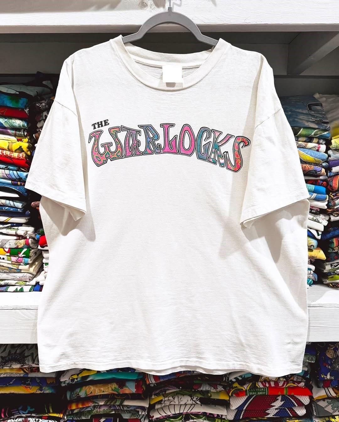 Vintage The Warlocks T-Shirt white S-5XL BTH16 gallery