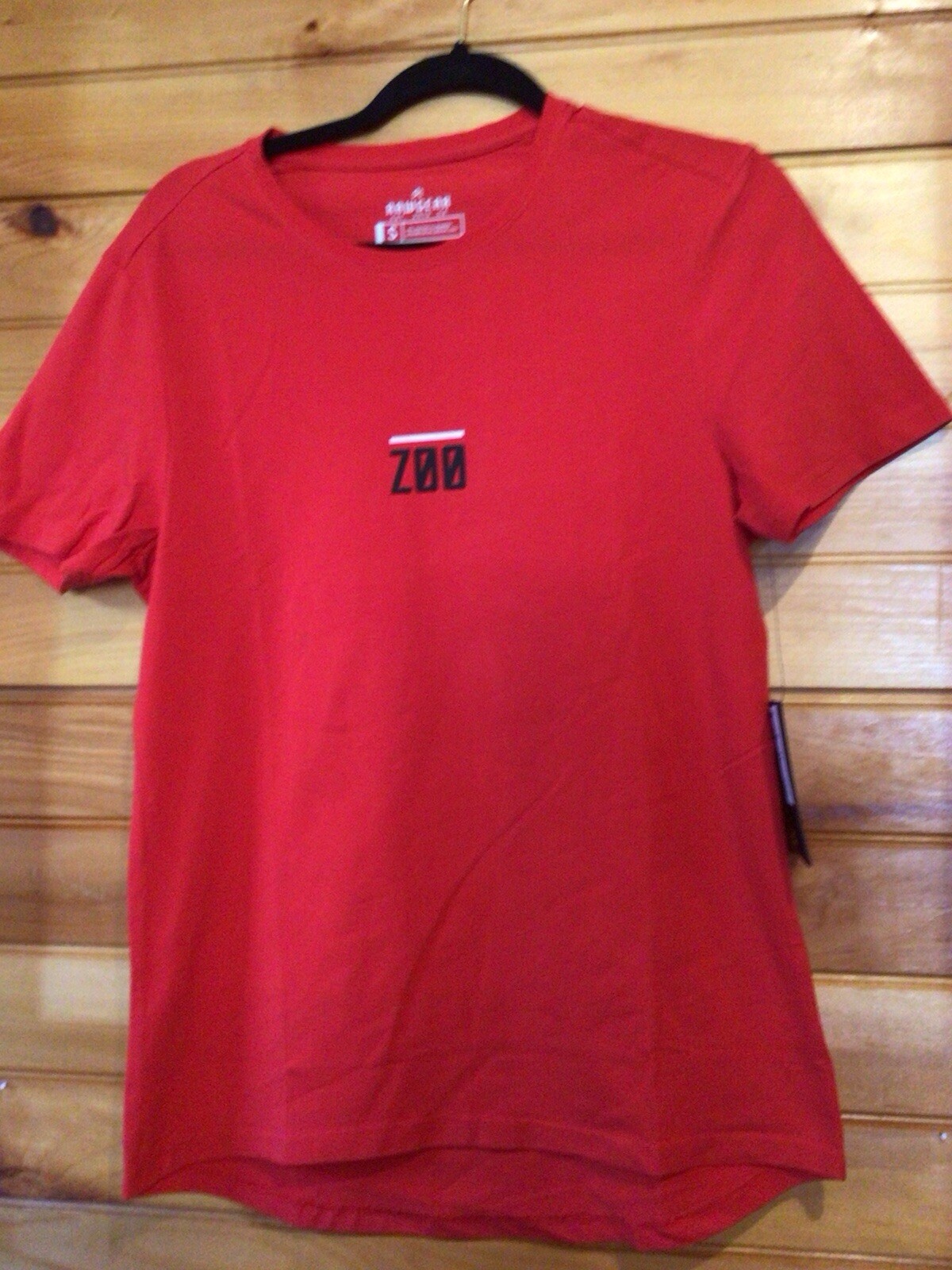 Raw Gear T-shirt Zoo Culture Men’s Short Sleeve RED S Black ZOO Graphic NWT gallery