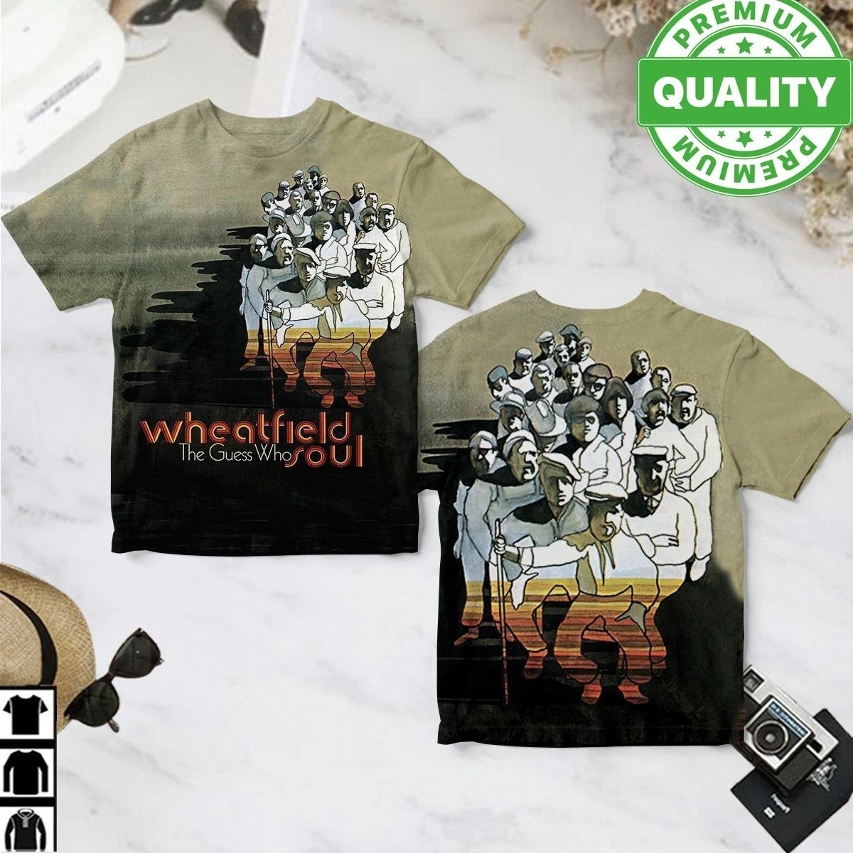 The Guess Who WHEATFIELD T-shirt 3D Unisex BL2771