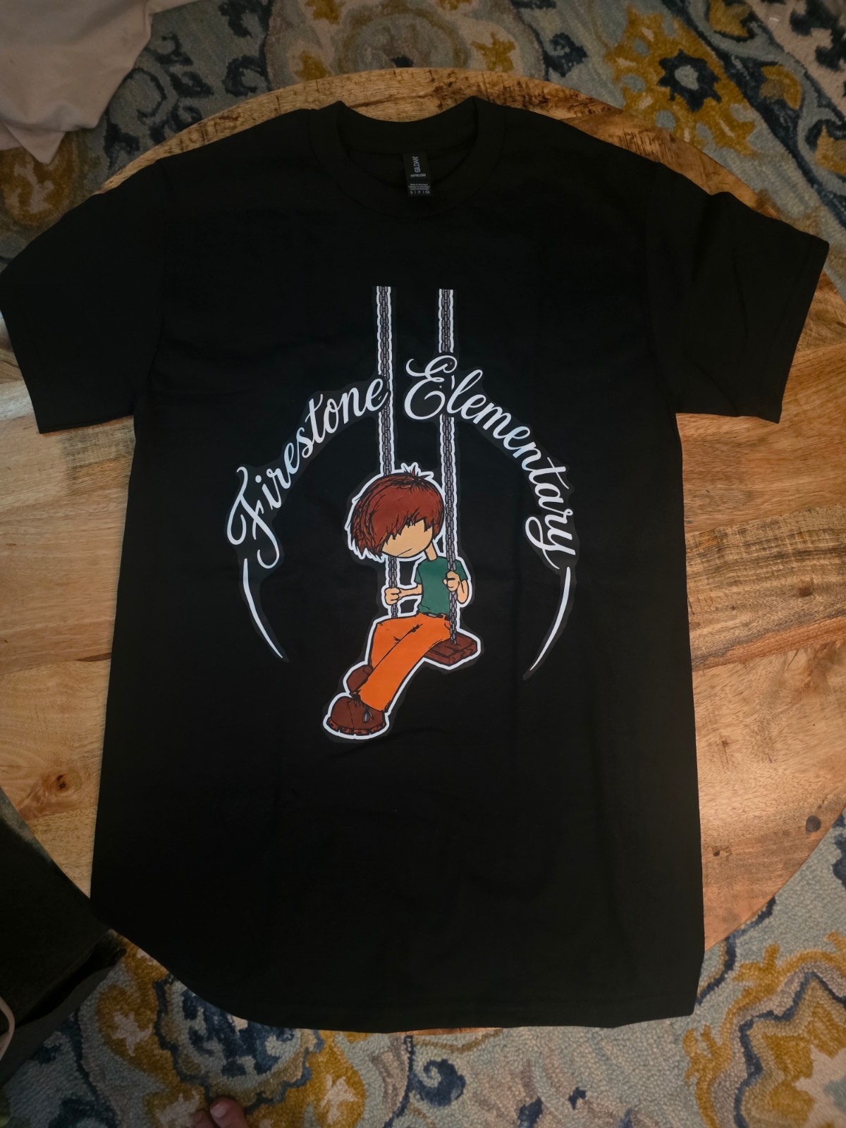Firestone Elementary - Swing Boy T-Shirt gallery