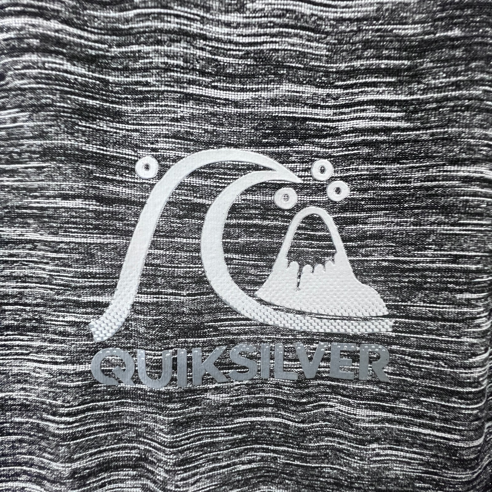 Quicksilver Mens Size Large Gray Striped Breathable Stretchable Shirt gallery