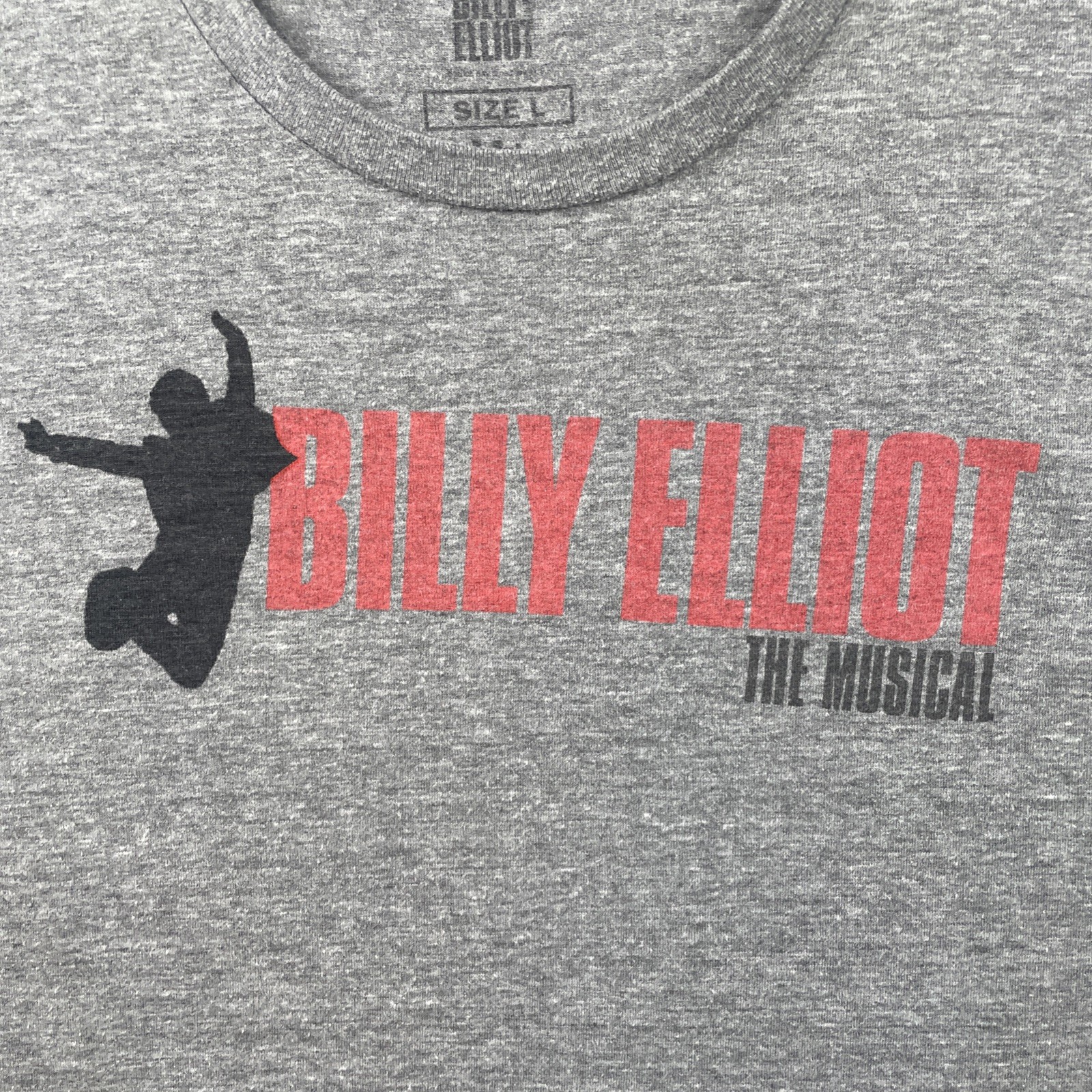 Billy Elliot T-shirt Men Large Heathered Gray Film Movie Musical gallery